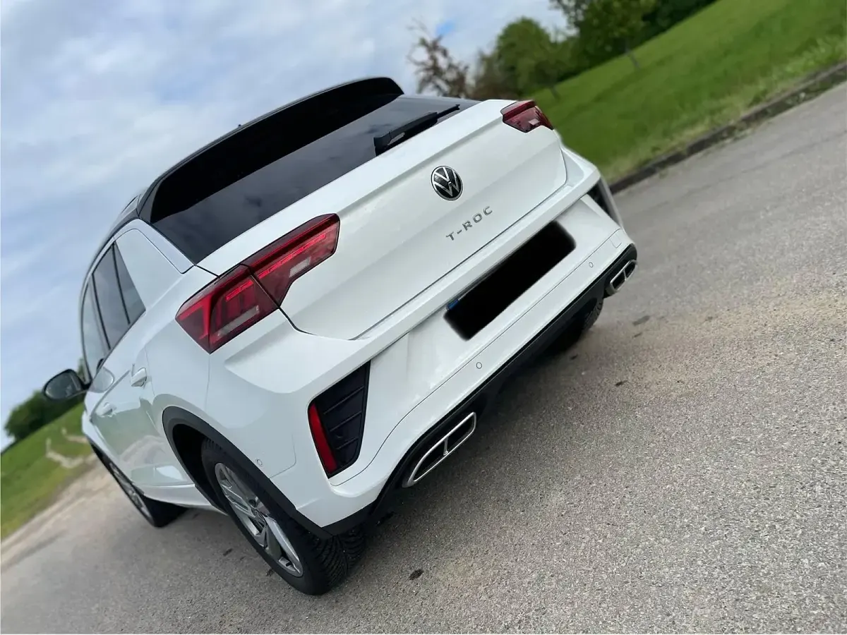 Gebraucht VW T-Roc R-line 116 PS (85 kW) 2025 Weiß SUV