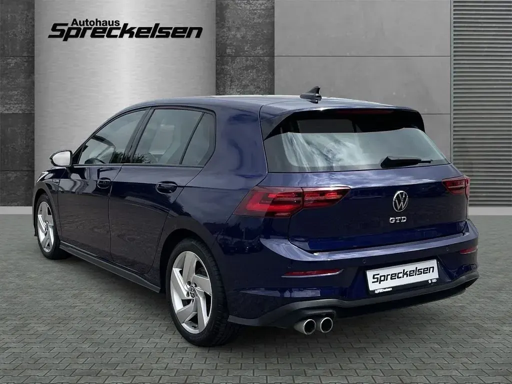 Gebraucht VW Golf VIII GTD 200 PS (147 kW) 2021 Blau Limousine