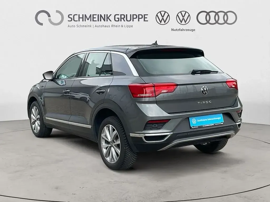 Brugt VW T-Roc Style 110 HK (80 kW) 2021 Grå SUV