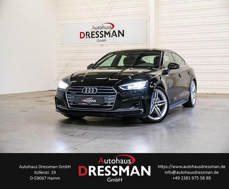 Brillantschwarz Gebraucht 2017 Audi A5 S-Line Coupé | 19.980 € (Fairer Preis) - Bild 1/4