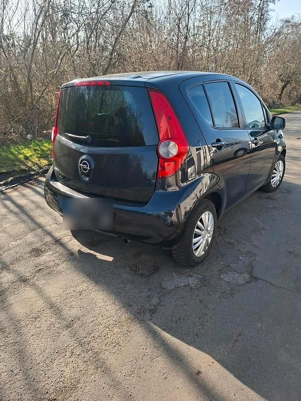 Gebraucht Opel Agila 2009 Schwarz Kleinwagen