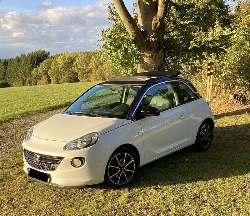 Weiß Gebraucht 2019 Opel Adam Open Air Kleinwagen | 10.700 € (Fairer Preis) - Bild 1/4
