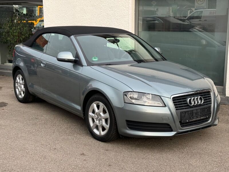 Grau Gebraucht 2008 Audi A3 Cabriolet Attraction Cabrio | 7.490 € (Fairer Preis) - Bild 1/4