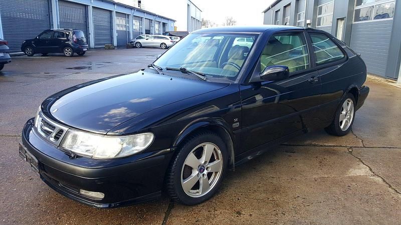 Gebraucht Saab 9-3 150 PS (110 kW) 2001 Schwarz Coupé