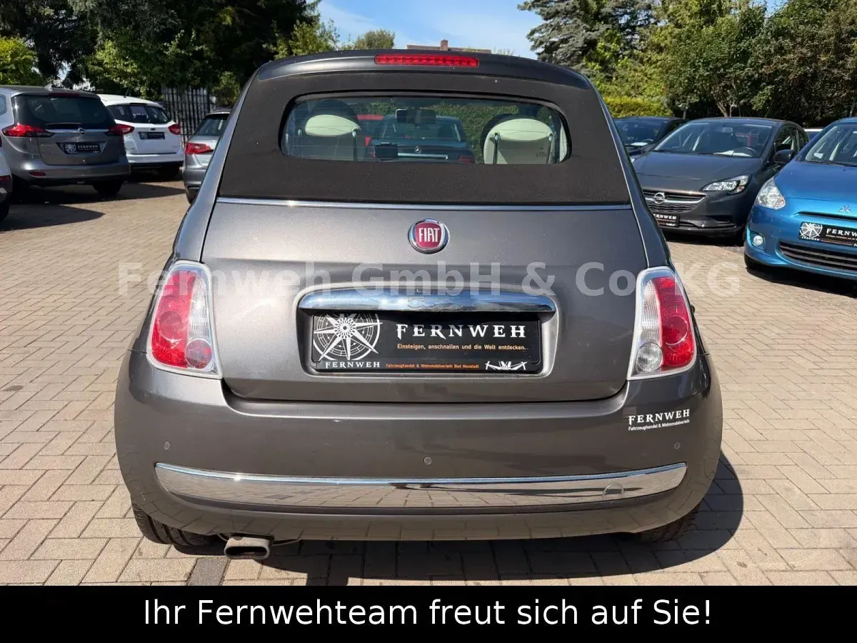 Gebraucht Fiat 500C 69 PS (50 kW) 2015 Grau Cabrio