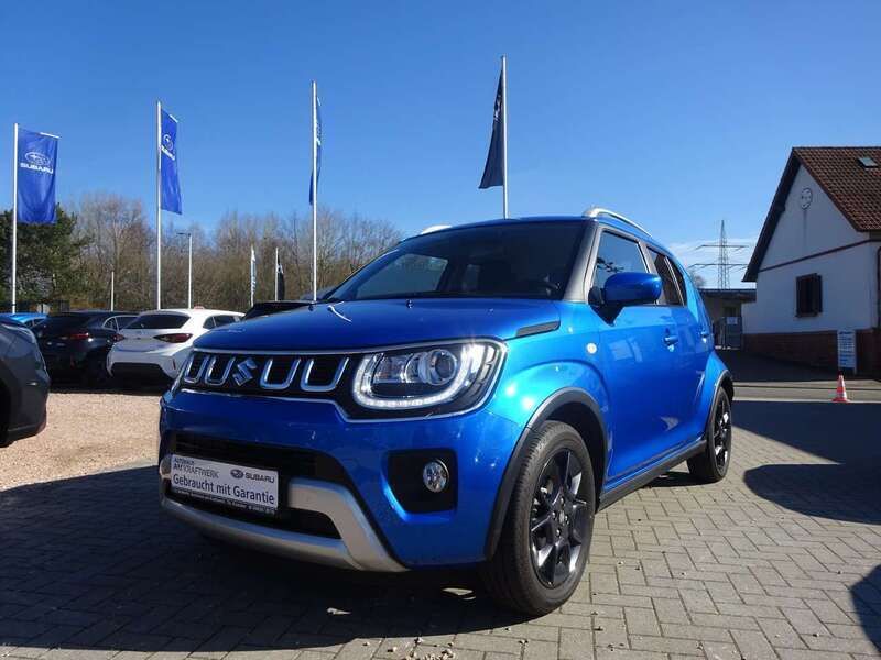 Speedy blue Gebraucht 2023 Suzuki Ignis Comfort Kleinwagen | 17.650 € (Fairer Preis) - Bild 1/4