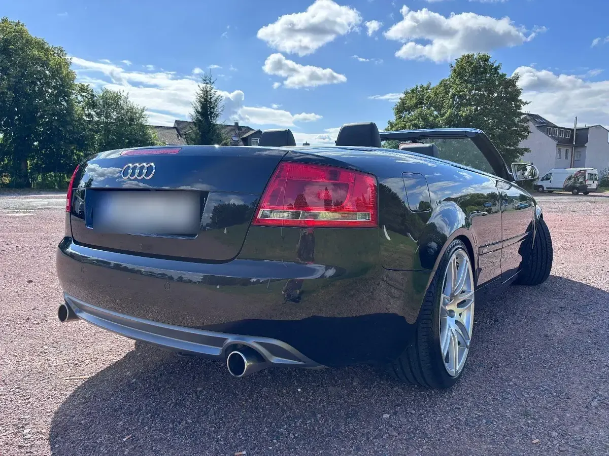 Gebraucht Audi A4 Cabriolet S-Line 171 PS (125 kW) 2006 Schwarz Cabrio