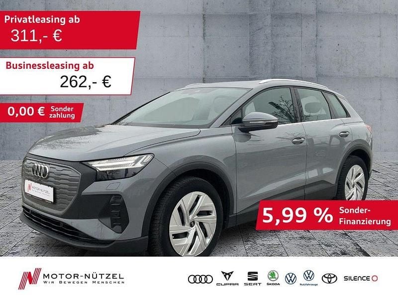 Grau Gebraucht 2022 Audi Q4 e-tron Basis SUV | 23.930 € (Guter Preis) - Bild 1/4