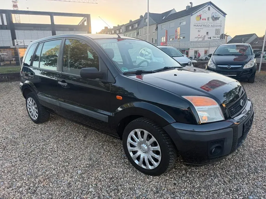 Gebraucht Ford Fusion Style 80 PS (58 kW) 2007 Schwarz Kleinwagen