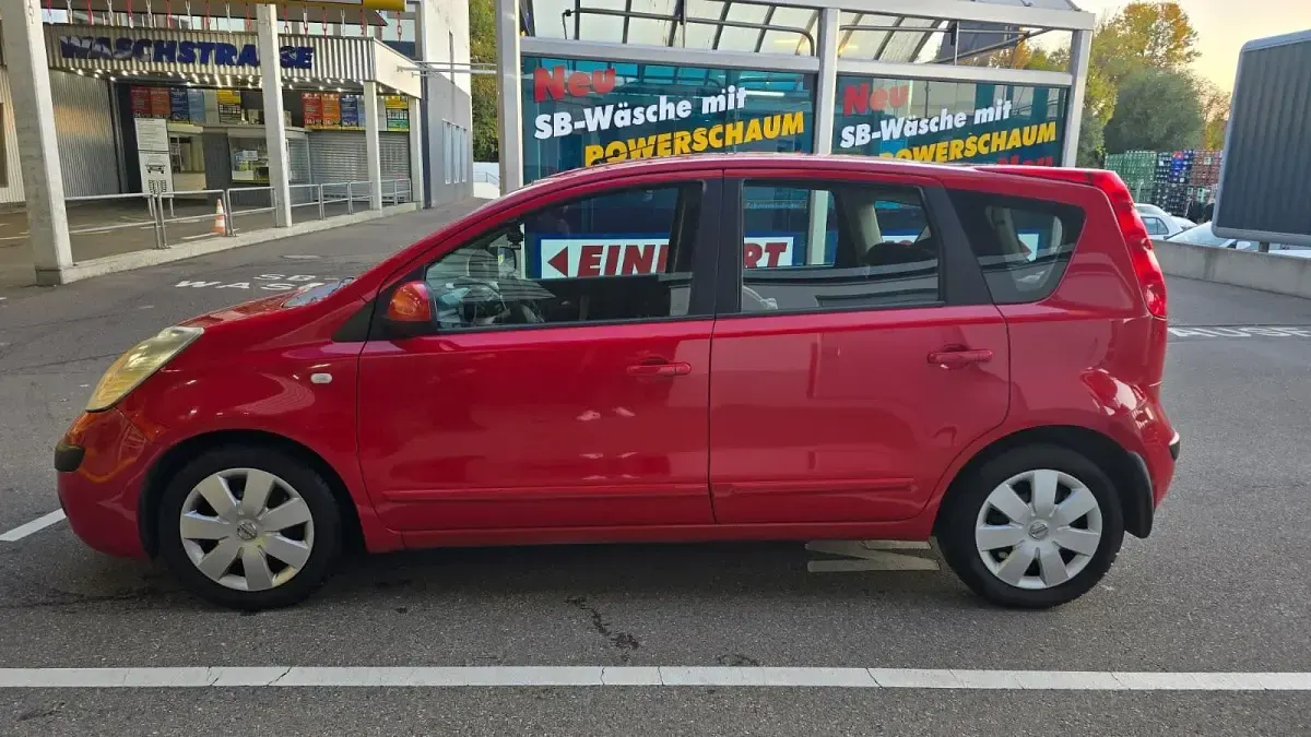 Gebraucht Nissan Note 88 PS (64 kW) 2006 Rot Kleinwagen