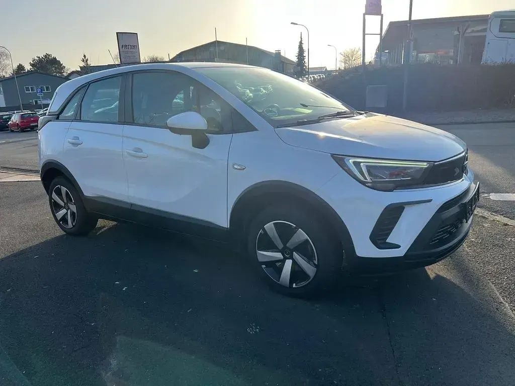 Gebraucht Opel Crossland 120 PS (88 kW) 2021 Weiß SUV