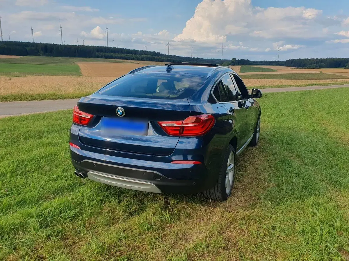 Gebraucht BMW X4 Performance 258 PS (189 kW) 2015 Blau SUV