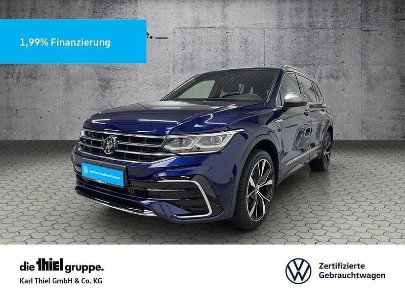 Blau Gebraucht 2024 VW Tiguan Allspace R-line SUV | 45.840 € (Etwas zu teuer) - Bild 1/4