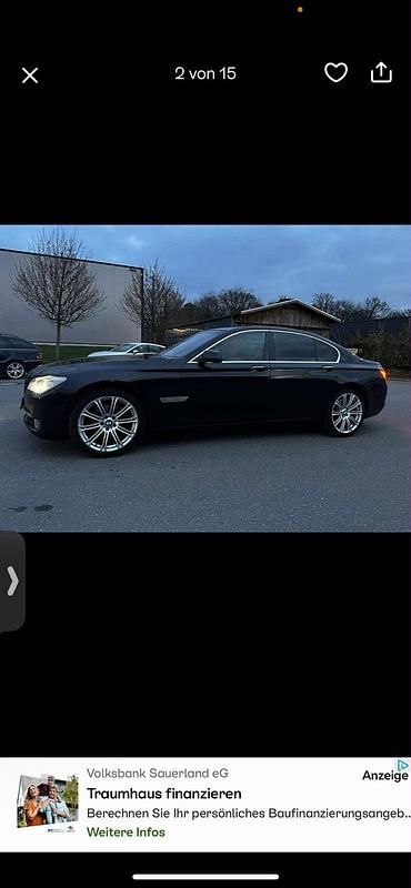 Gebraucht BMW 730 245 PS (180 kW) 2009 Schwarz Limousine