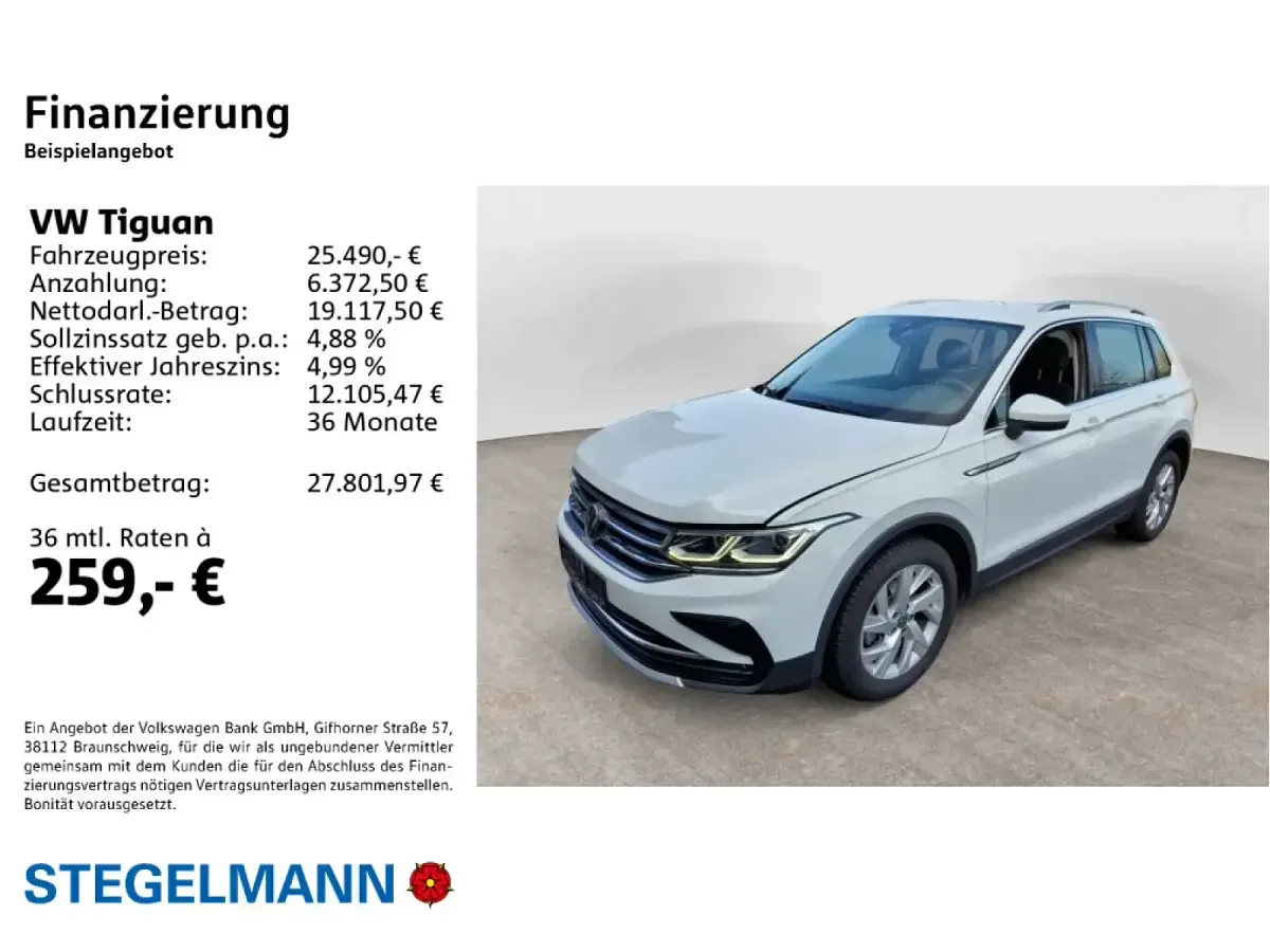 Gebraucht VW Tiguan Elegance 150 PS (110 kW) 2024 SUV