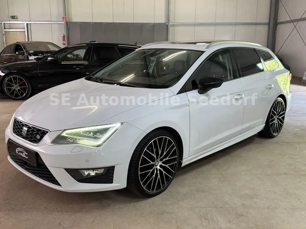 Gebraucht Seat Leon ST FR 184 PS (135 kW) 2017 Weiß Kombi