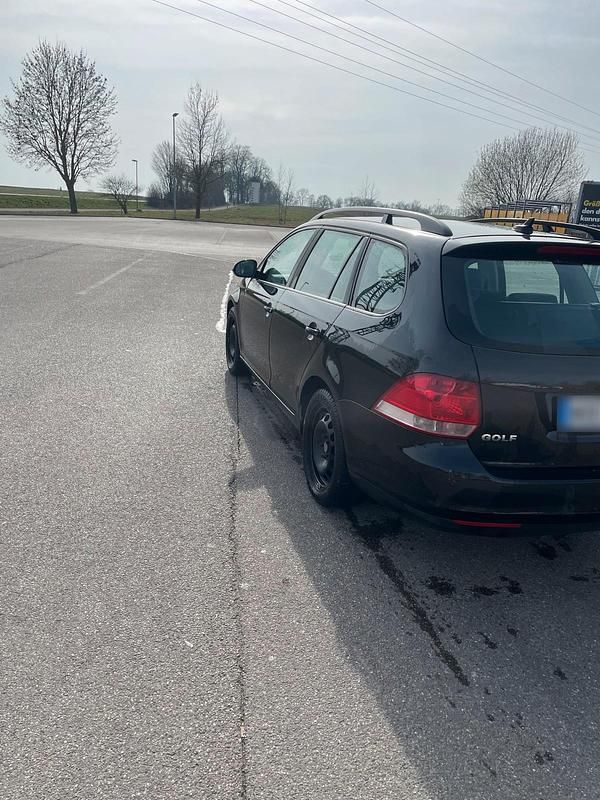 Gebraucht VW Golf V 105 PS (77 kW) 2007 Schwarz Kombi