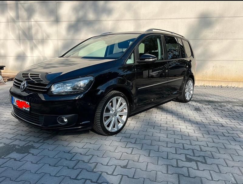 Gebraucht VW Touran 170 PS (125 kW) 2013 Schwarz Van / Kleinbus