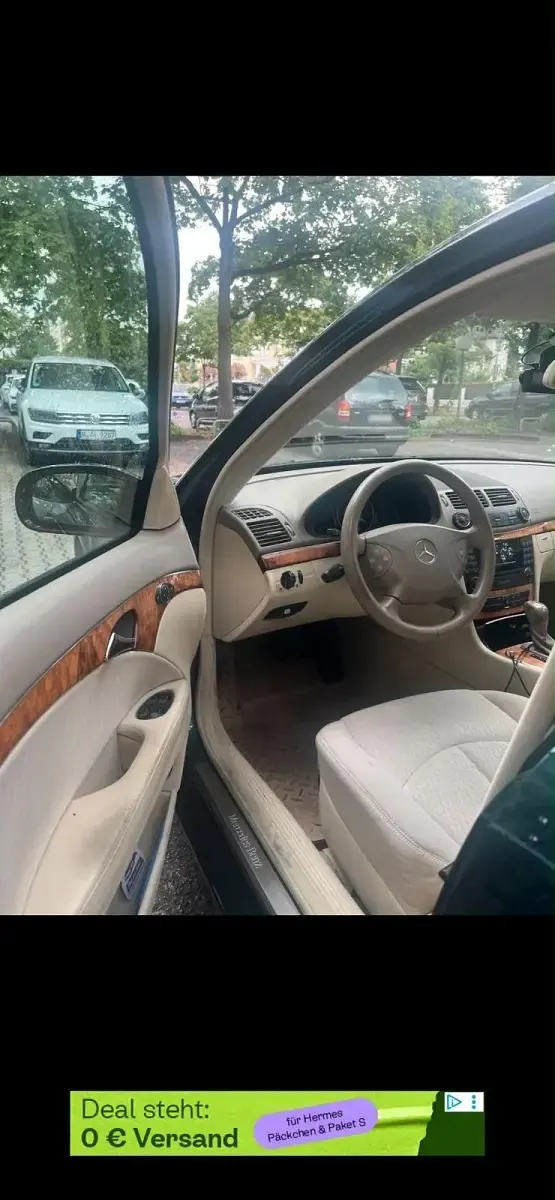 Gebraucht Mercedes E280 248 PS (182 kW) 2005 Grün Limousine