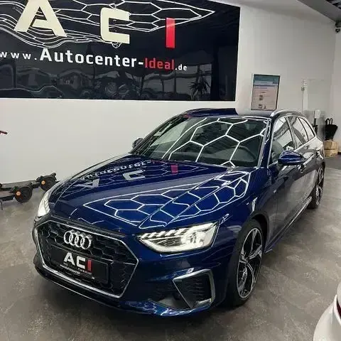 Gebraucht Audi A4 S-line plus 265 PS (194 kW) 2022 Blau Kombi