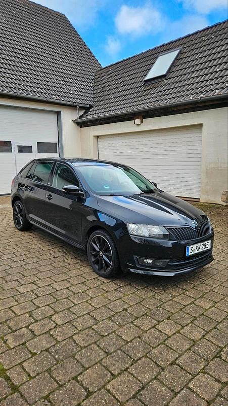 Schwarz Gebraucht 2016 Skoda Rapid Monte Carlo Limousine | 10.000 € (Guter Preis) - Bild 1/4