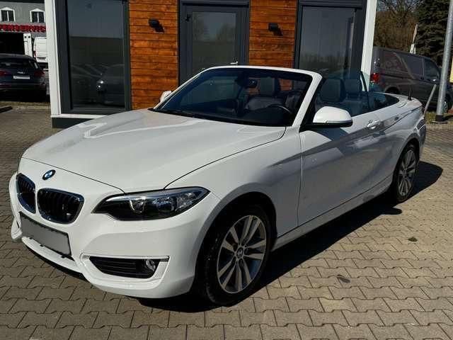 Gebraucht BMW 218 Advantage 136 PS (100 kW) 2015 Weiß Cabrio
