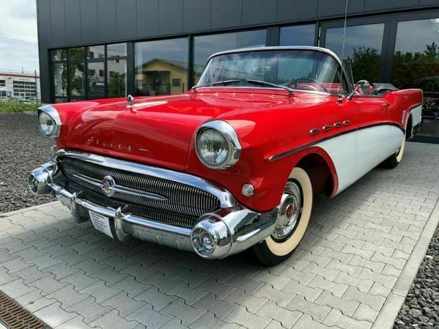 Rot Gebraucht 1957 Buick Roadmaster Cabrio | 179.900 € - Bild 1/4