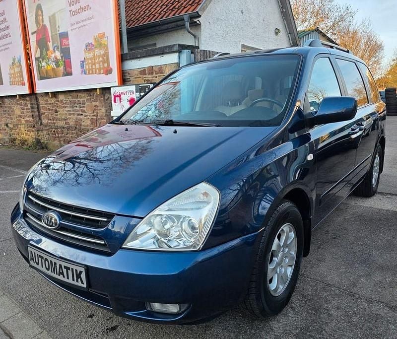 Gebraucht Kia Carnival EX 185 PS (136 kW) 2007 Blau Van / Kleinbus