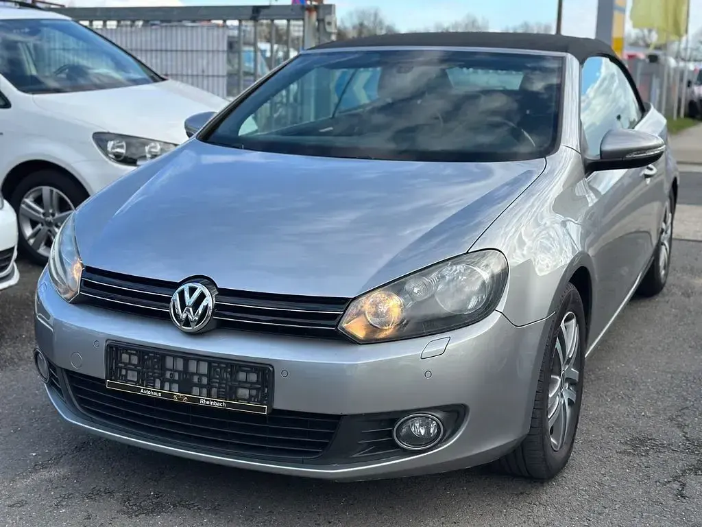 Gebraucht VW Golf Cabriolet 160 PS (117 kW) 2012 Silber Cabrio