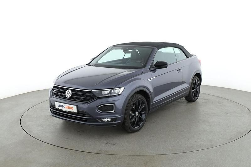 Grau Gebraucht 2020 VW T-Roc Cabriolet R-line Cabrio | 26.490 € (Teuer) - Bild 1/3