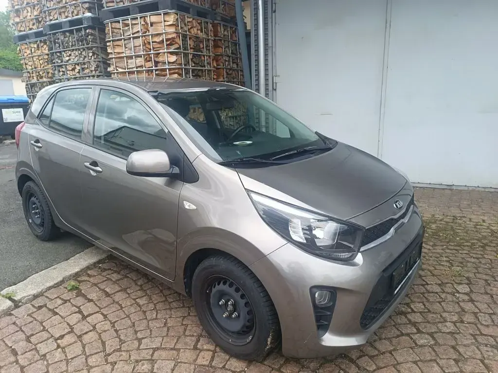 Gebraucht Kia Picanto Edition 7 67 PS (49 kW) 2019 Beige Kleinwagen