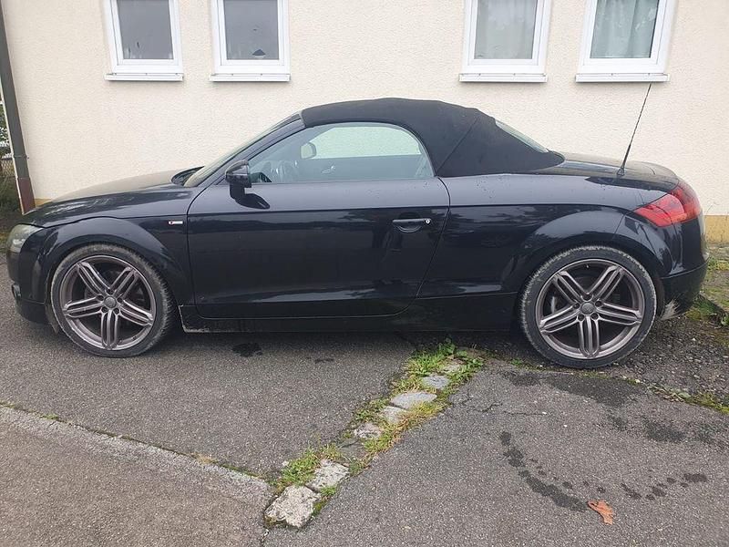 Schwarz Gebraucht 2007 Audi TT Roadster S-Line Cabrio | 4.900 € (Superpreis) - Bild 1/4