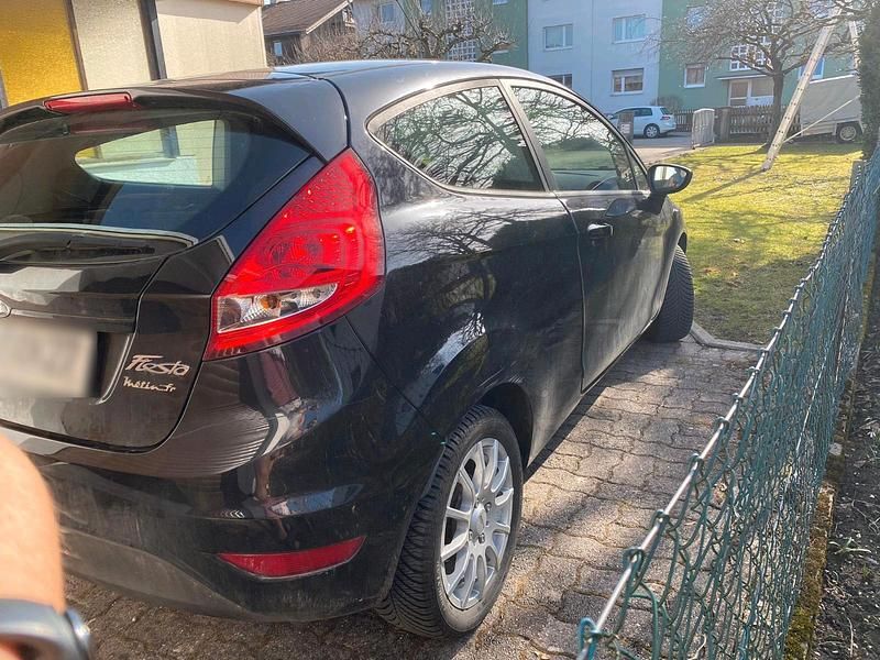 Gebraucht Ford Fiesta 2009 Schwarz Kleinwagen