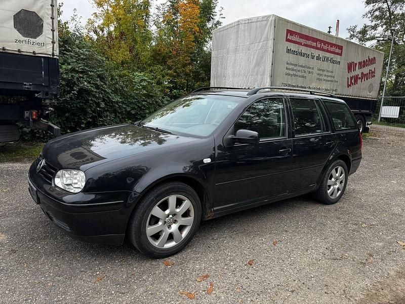 Schwarz Gebraucht 2004 VW Golf IV Kombi | 1.200 € (Superpreis) - Bild 1/4
