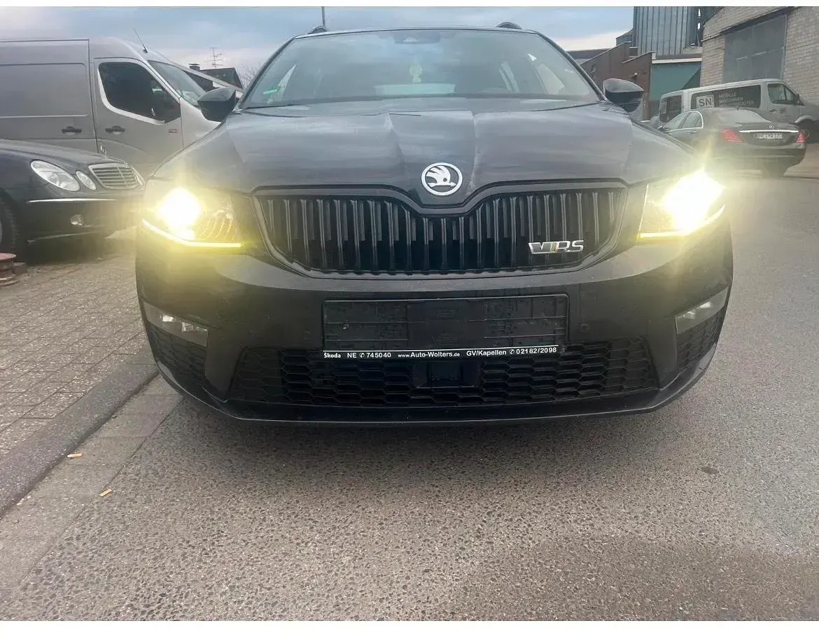 Gebraucht Skoda Octavia RS 184 PS (135 kW) 2014 Schwarz Kombi