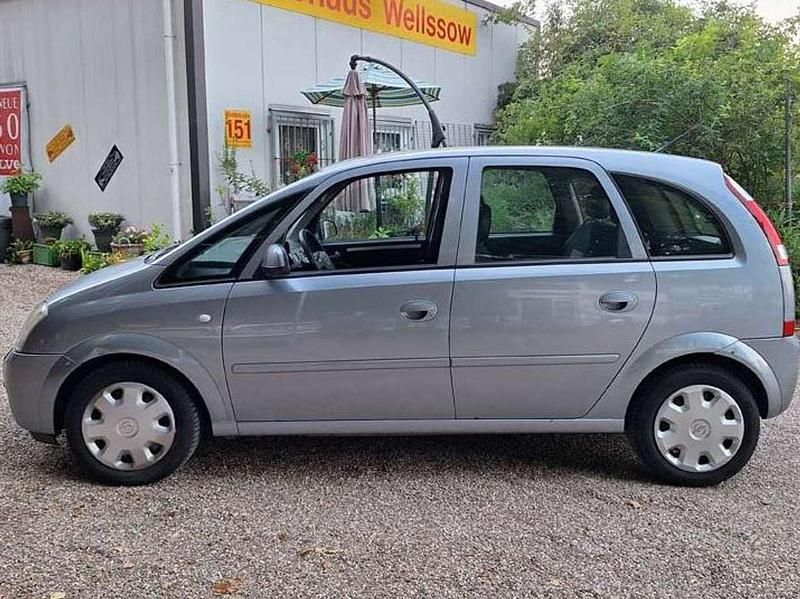 Silber Gebraucht 2005 Opel Meriva Van / Kleinbus | 2.390 € (Fairer Preis) - Bild 1/4