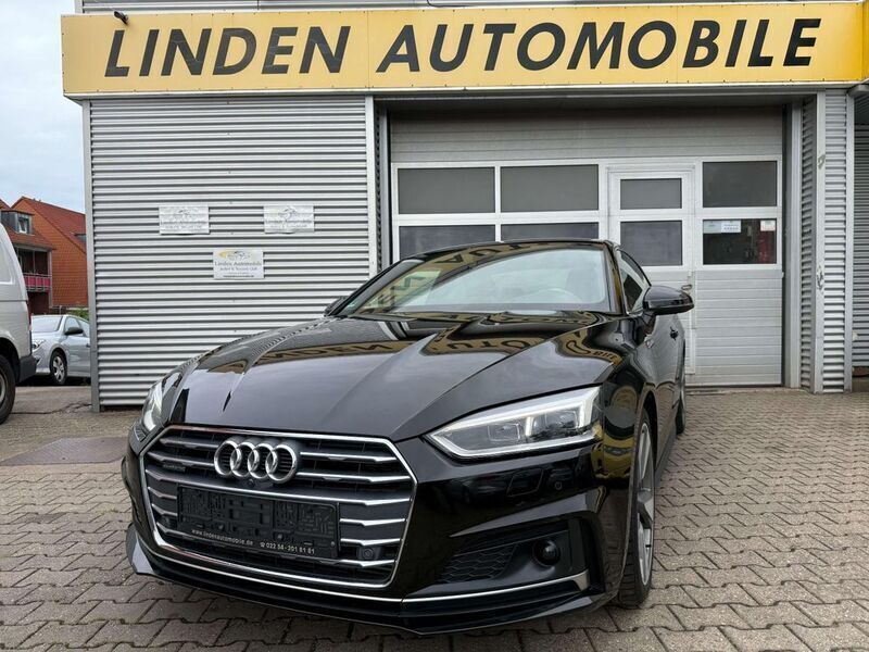 Schwarz Gebraucht 2017 Audi A5 S-Line Coupé | 17.950 € (Guter Preis) - Bild 1/4