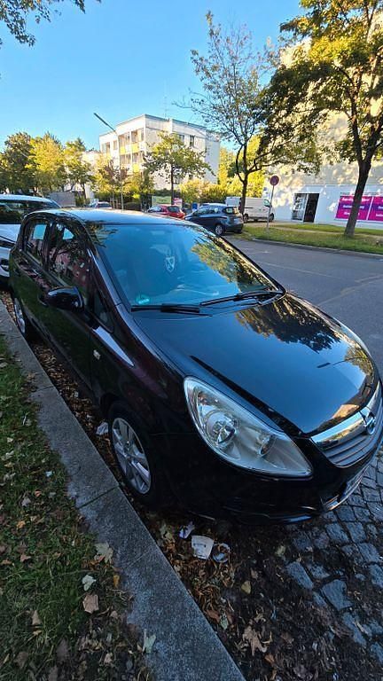 Schwarz Gebraucht 2009 Opel Corsa Selection Limousine | 2.950 € (Fairer Preis) - Bild 1/4