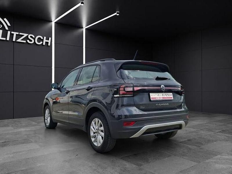 Gebraucht VW T-Cross Life 110 PS (80 kW) 2021 Grau SUV