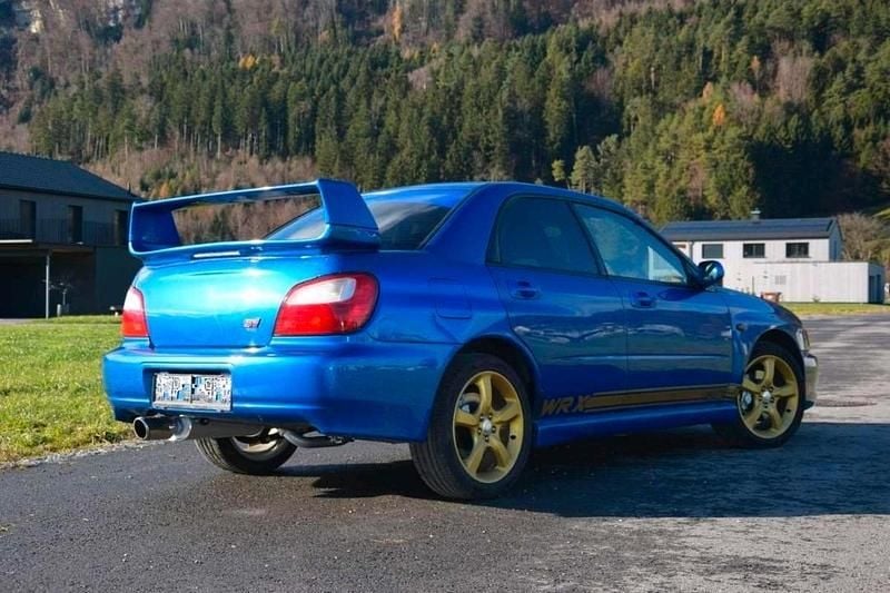 Gebraucht Subaru Impreza 218 PS (160 kW) 2001 Blau Limousine