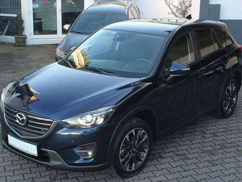 Mitternachtsblau metallic Gebraucht 2017 Mazda CX-5 Nakama SUV | 16.990 € (Fairer Preis) - Bild 1/4