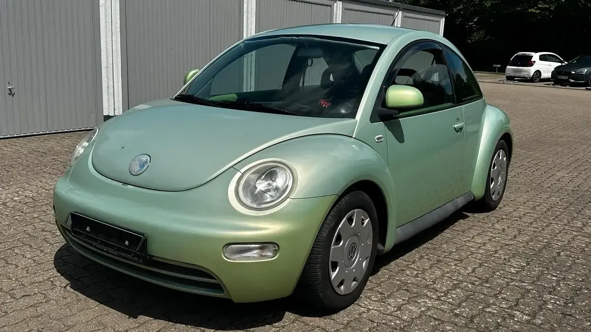 Gebraucht VW New Beetle 115 PS (84 kW) 1999 Grün Kleinwagen