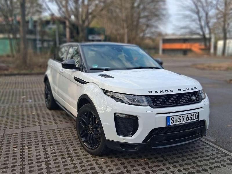 Weiß Gebraucht 2016 Land Rover Range Rover evoque HSE SUV | 23.500 € - Bild 1/4
