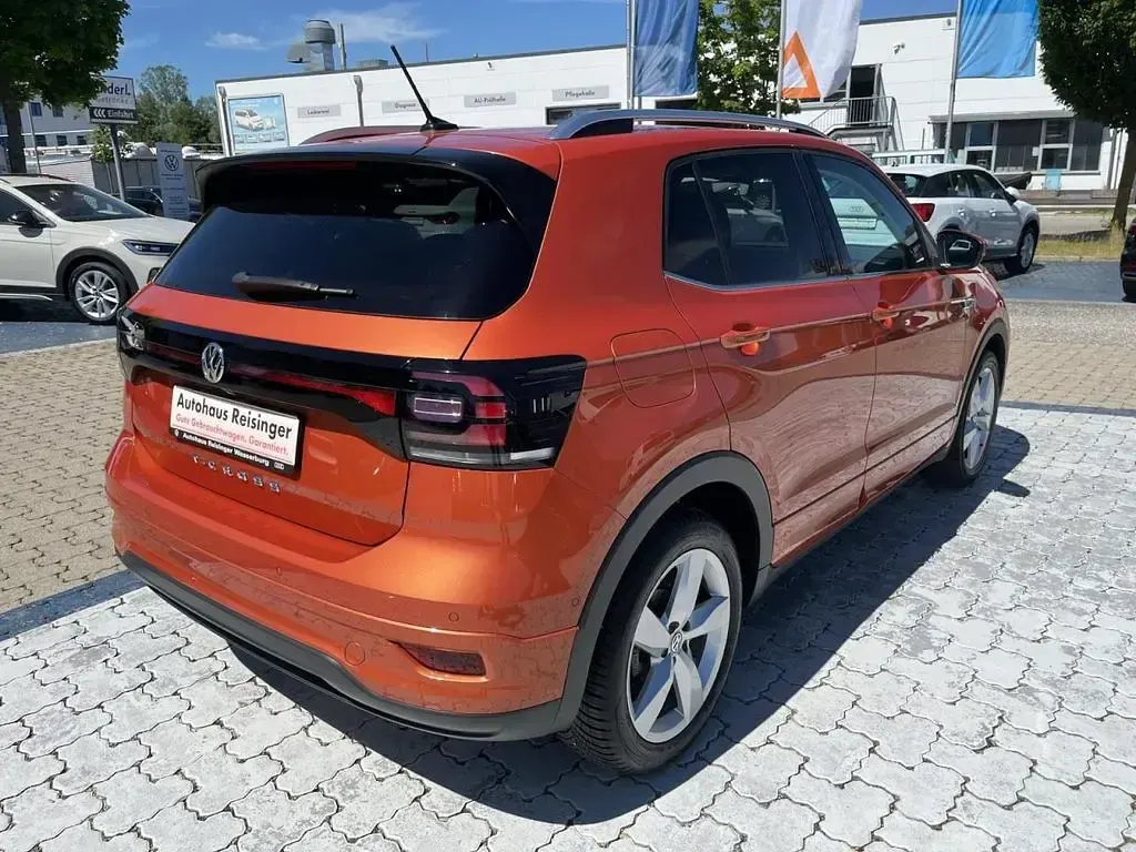 Gebraucht VW T-Cross R-line 116 PS (85 kW) 2019 Orange SUV