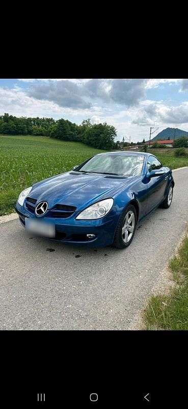 Gebraucht Mercedes SLK280 231 PS (169 kW) 2005 Blau Cabrio