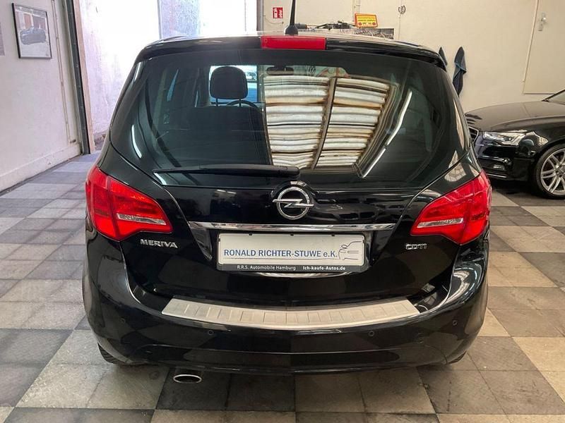 Gebraucht Opel Meriva Design Edition 131 PS (96 kW) 2011 Schwarz Van / Kleinbus