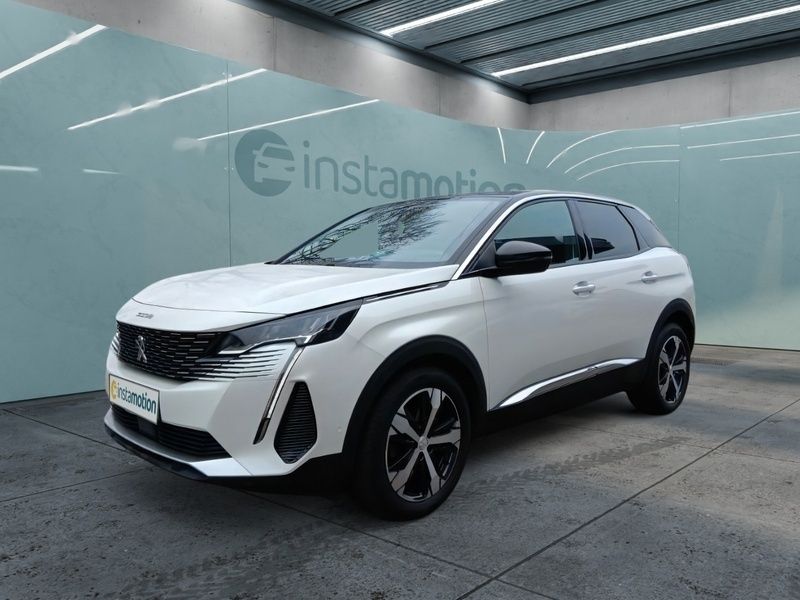 Weiß Gebraucht 2022 Peugeot 3008 Allure SUV | 27.240 € (Teuer) - Bild 1/4