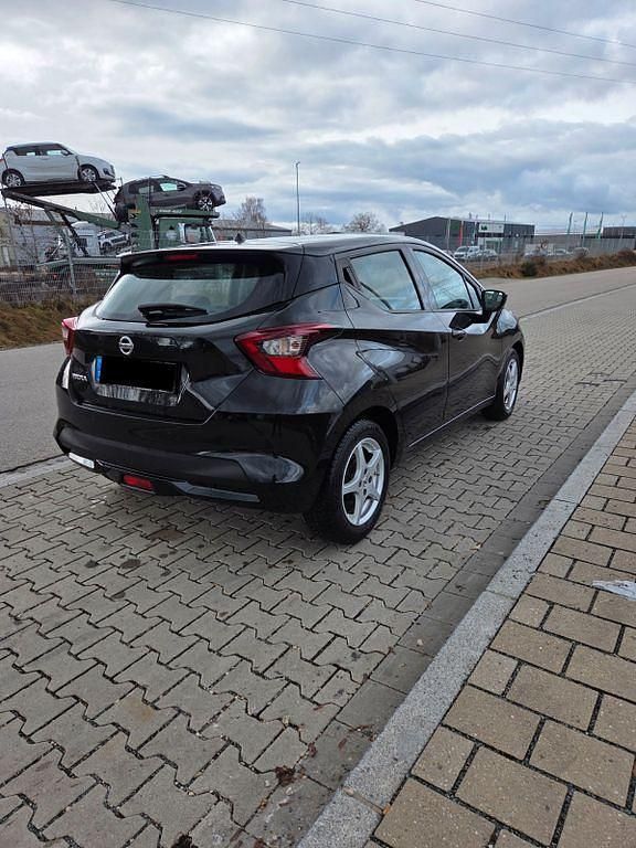 Gebraucht Nissan Micra Acenta 92 PS (67 kW) 2022 Schwarz Kleinwagen