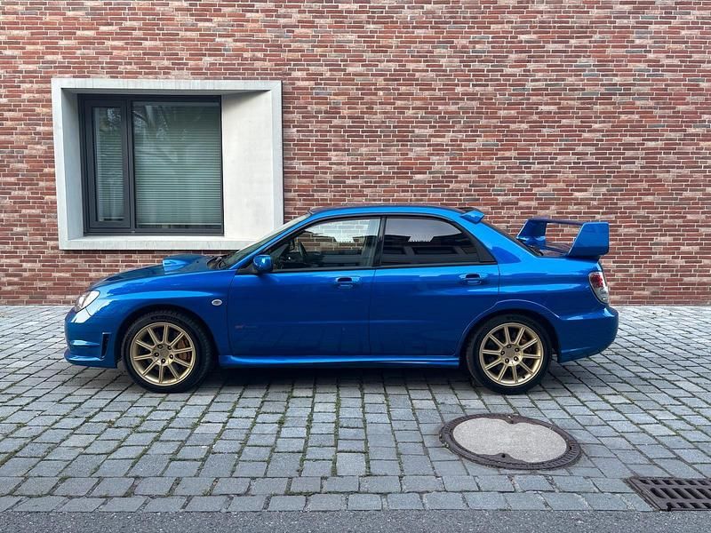 Blau Gebraucht 2005 Subaru Impreza Limousine | 25.850 € (Fairer Preis) - Bild 1/4