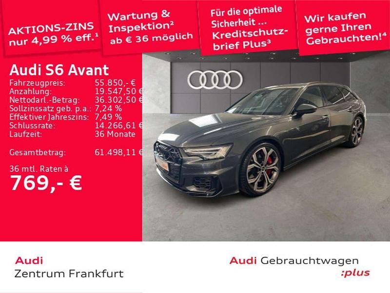 Gebraucht Audi S6 Ambiente 344 PS (253 kW) 2024 Daytonagrau perleffekt Kombi